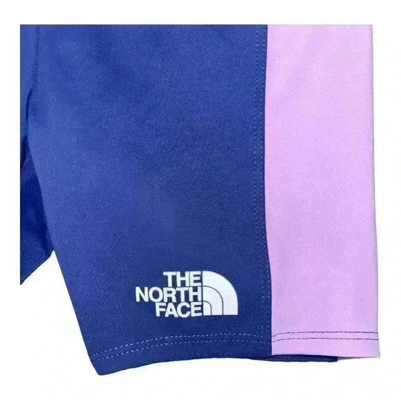 North Face Never Stop Purple Bike Shorts, Small 7/8 - Picture 3 of 5